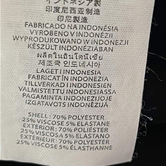 Michael Kors Beautiful Black Skirt with Zippers Size 12 - Picture 6 of 6